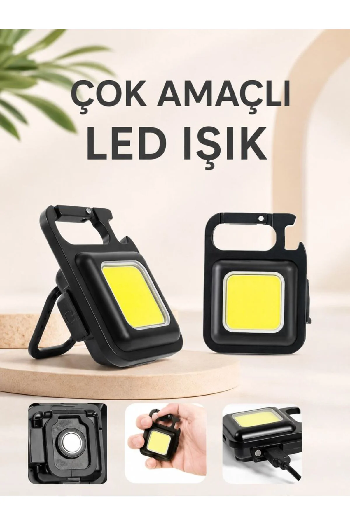 Led Işık Acil Durum Işığı Çok Fonksiyonlu Mıknatıs Özelliği