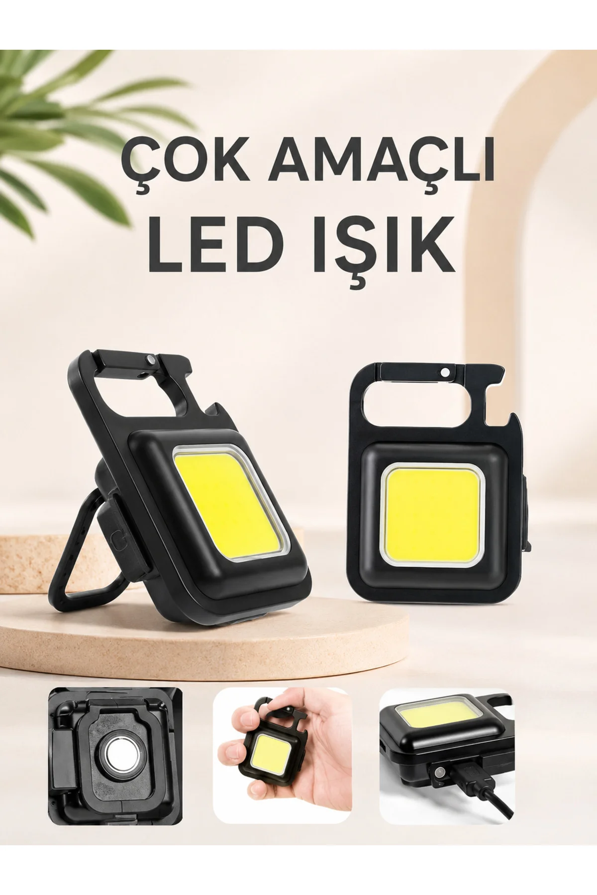 Led Işık Acil Durum Işığı Çok Fonksiyonlu Mıknatıs Özelliği