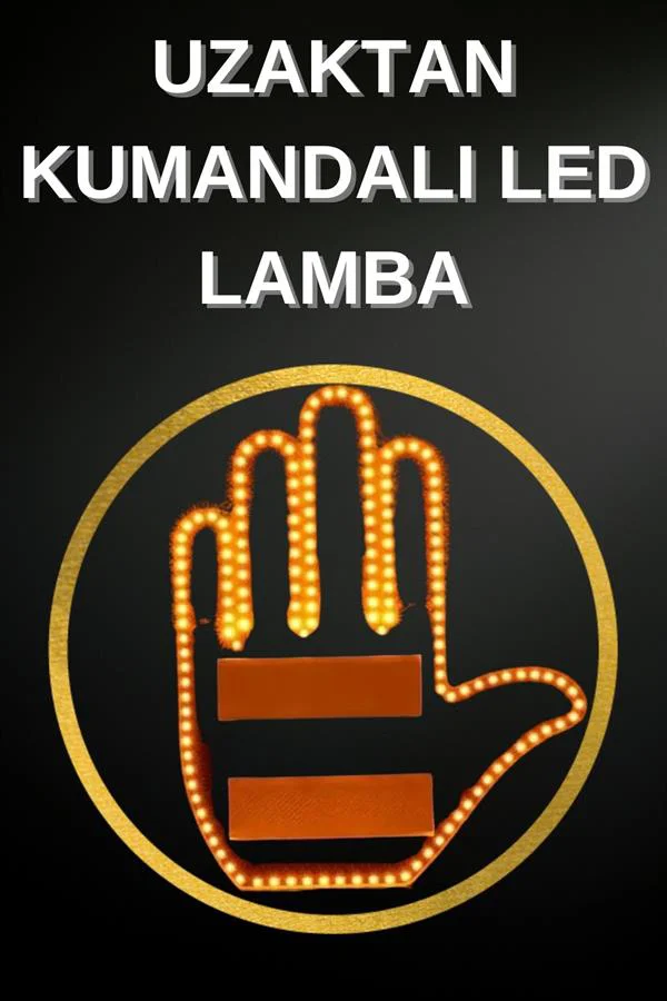 Led Işık El İşareti Araç Camı İçin Uzaktan Kumandalı Fiyatı, Yorumları ve Özellikleri