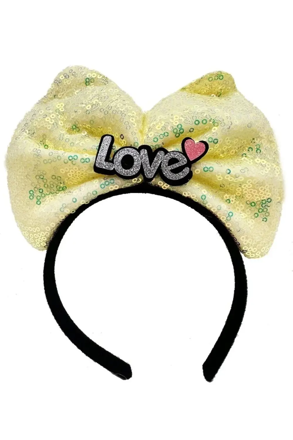 Led Işıklı 3 Farklı FonNessiWorldiyonda Yanan Gümüş Love Yazılı S