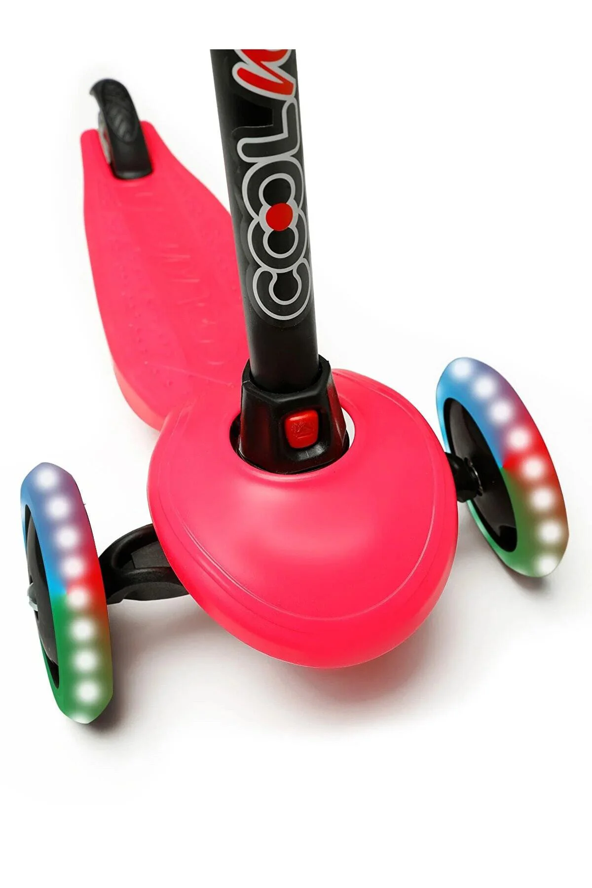 Led Işıklı 3 Tekerlekli Yükseklik Ayarlı Twist Scooter  50 kg