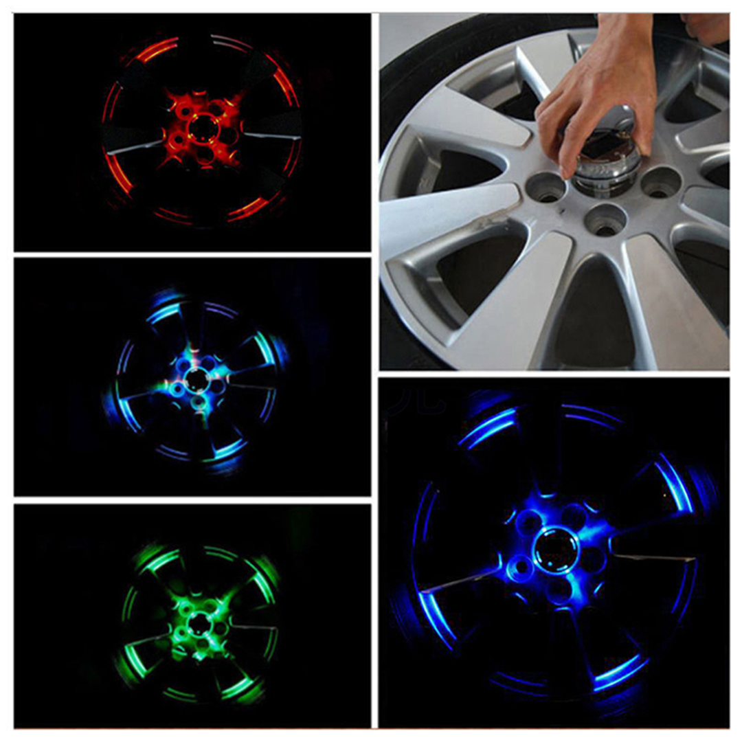 LED IŞIKLI ARABA TEKERLEK GÖBEK KAPAĞI (4741)