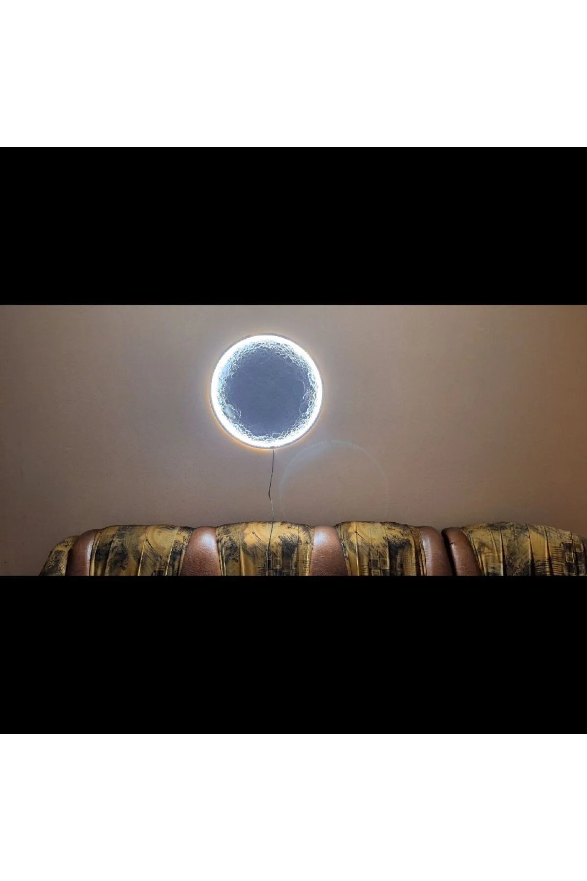 Led Işıklı Ay 30x30