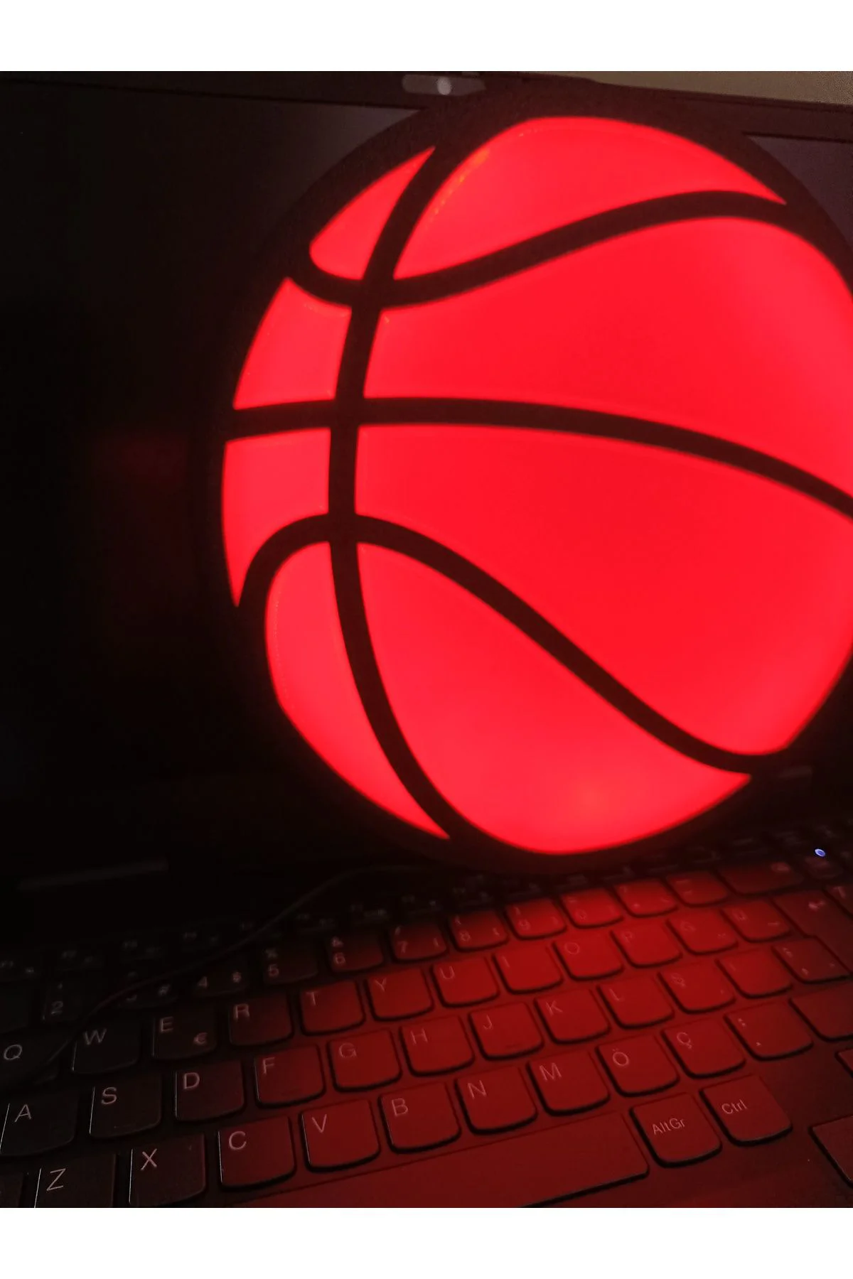 Led Işıklı Basketbol Topu Lamba