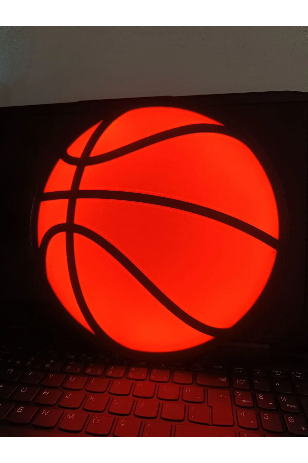 Led Işıklı Basketbol Topu Lamba