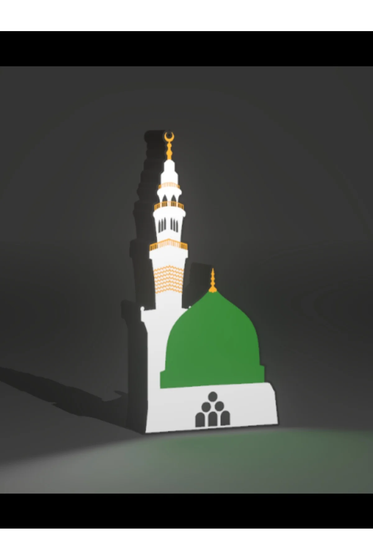 LED IŞIKLI CAMİ