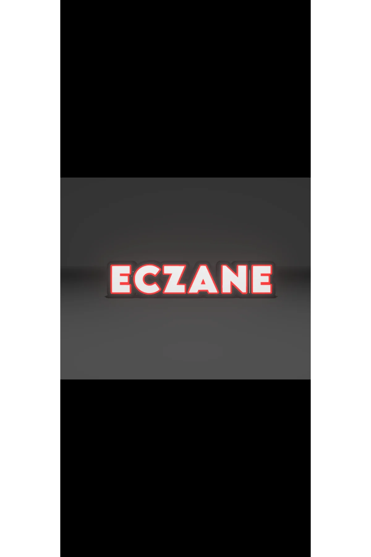 LED IŞIKLI ECZANE TABELA