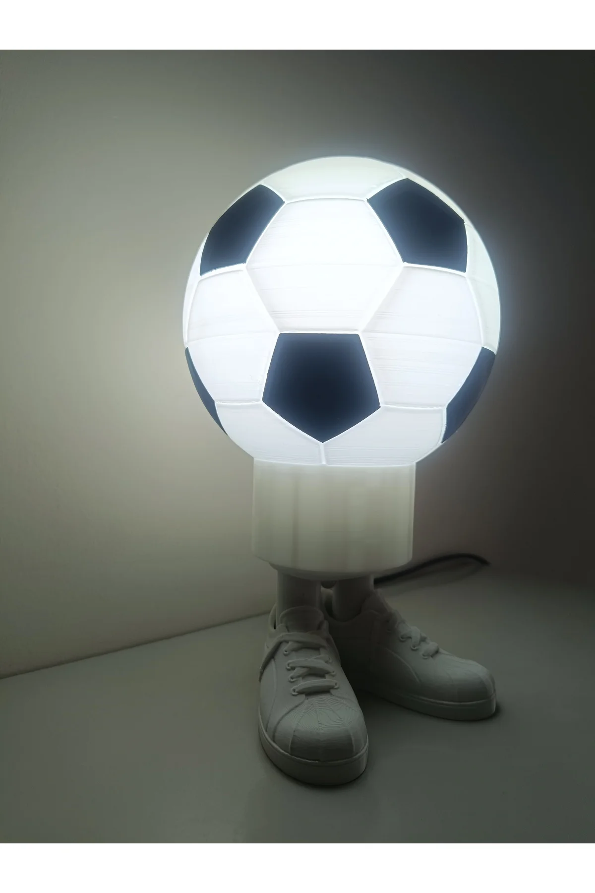 LED IŞIKLI FUTBOL TOPU ⚽ MASA LAMBASI