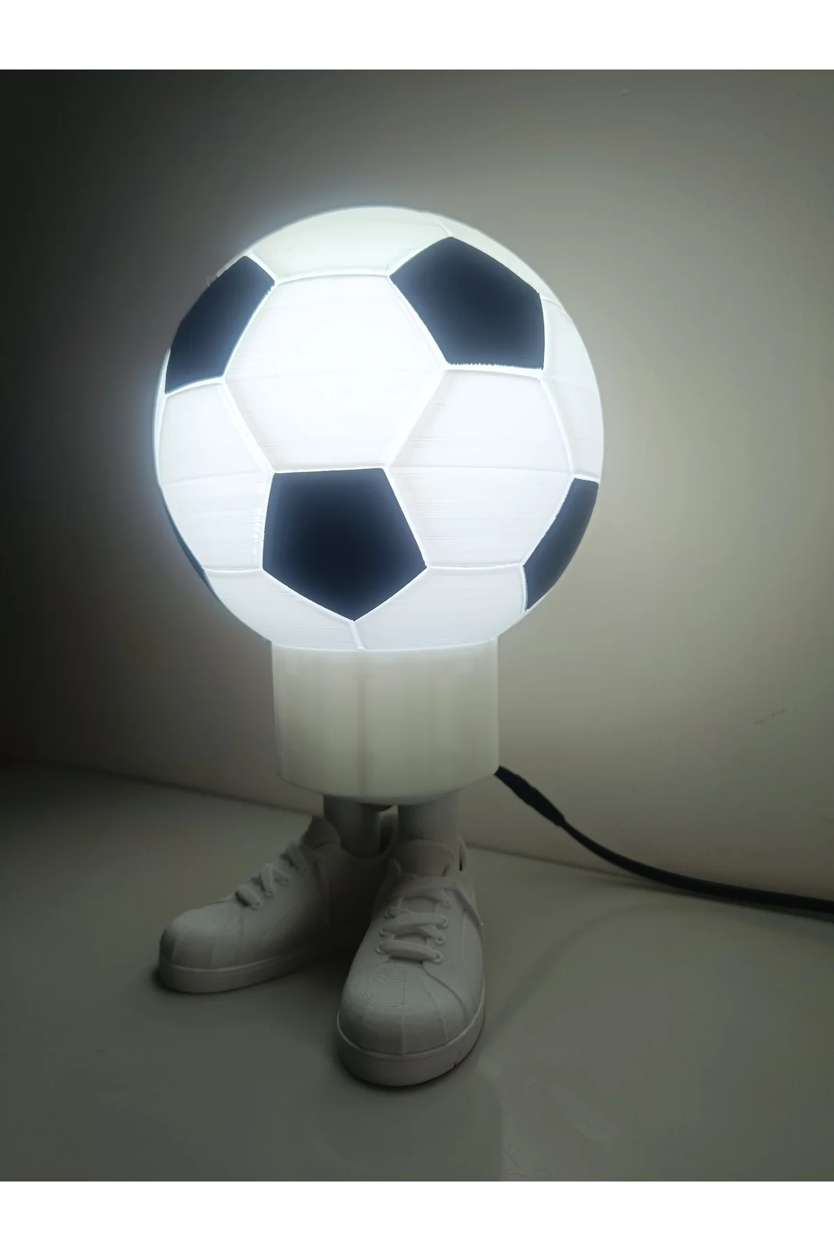 LED IŞIKLI FUTBOL TOPU ⚽ MASA LAMBASI