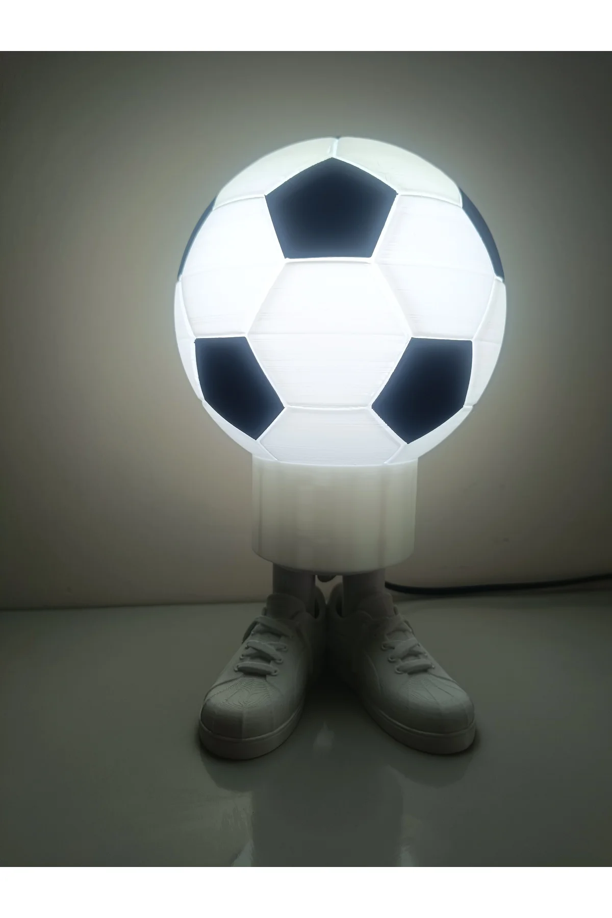LED IŞIKLI FUTBOL TOPU ⚽ MASA LAMBASI