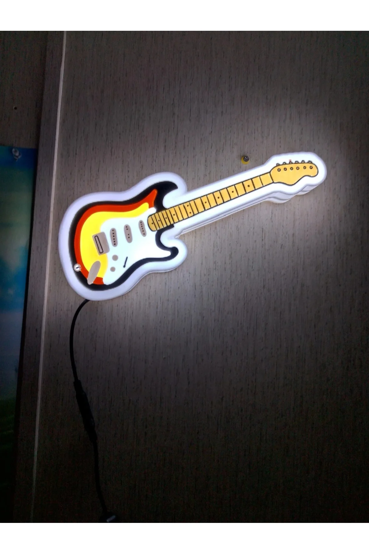 LED IŞIKLI GİTAR