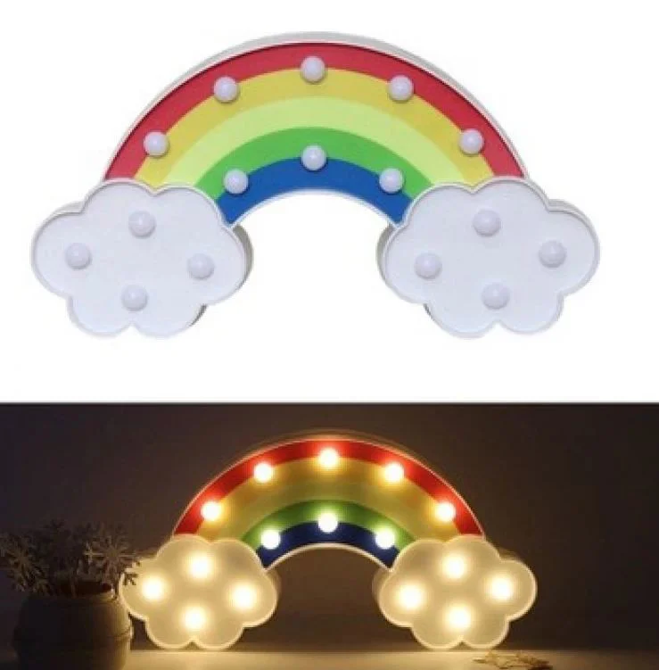 Led Işıklı Gökkuşağı Gece Lambası - Çocuk Odası Dekoratif Gece Lambası Fiyatı, Yorumları ve Özellikleri