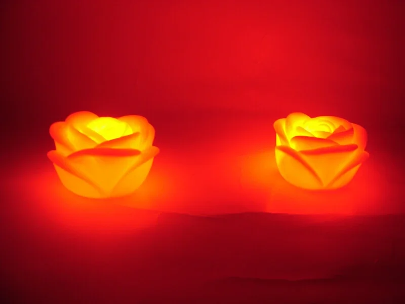 Led Işıklı Gül Romantik Gül