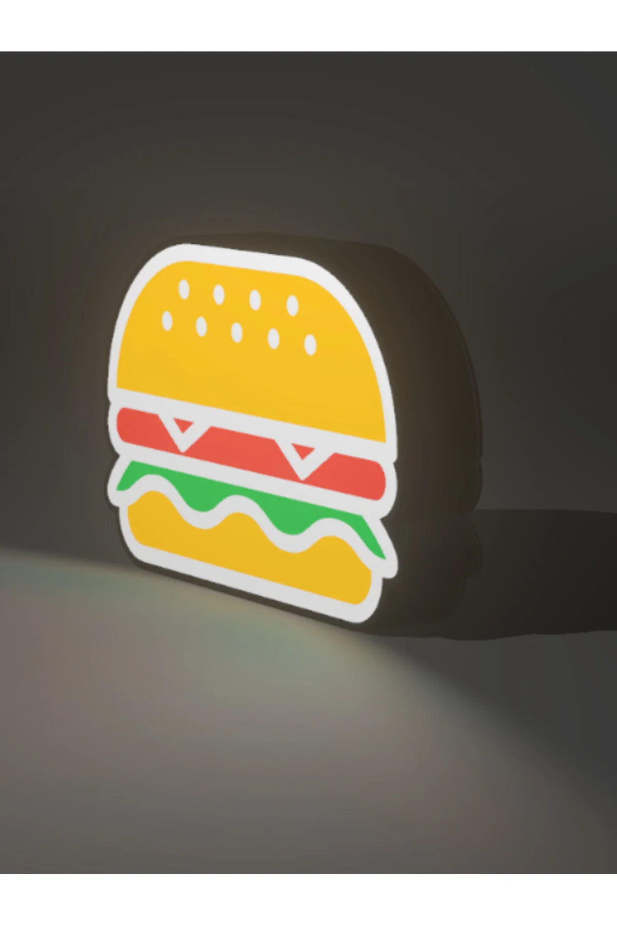 LED IŞIKLI HAMBURGER