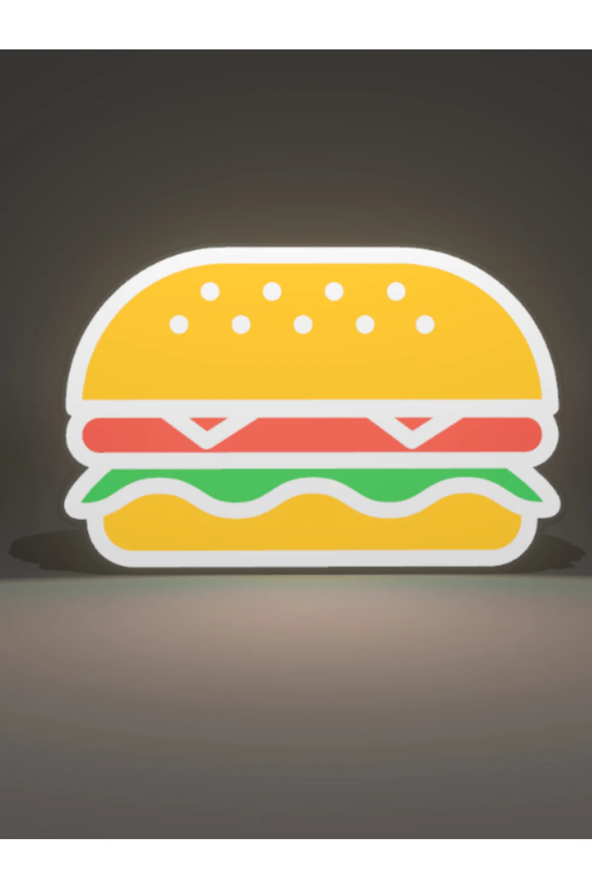 LED IŞIKLI HAMBURGER