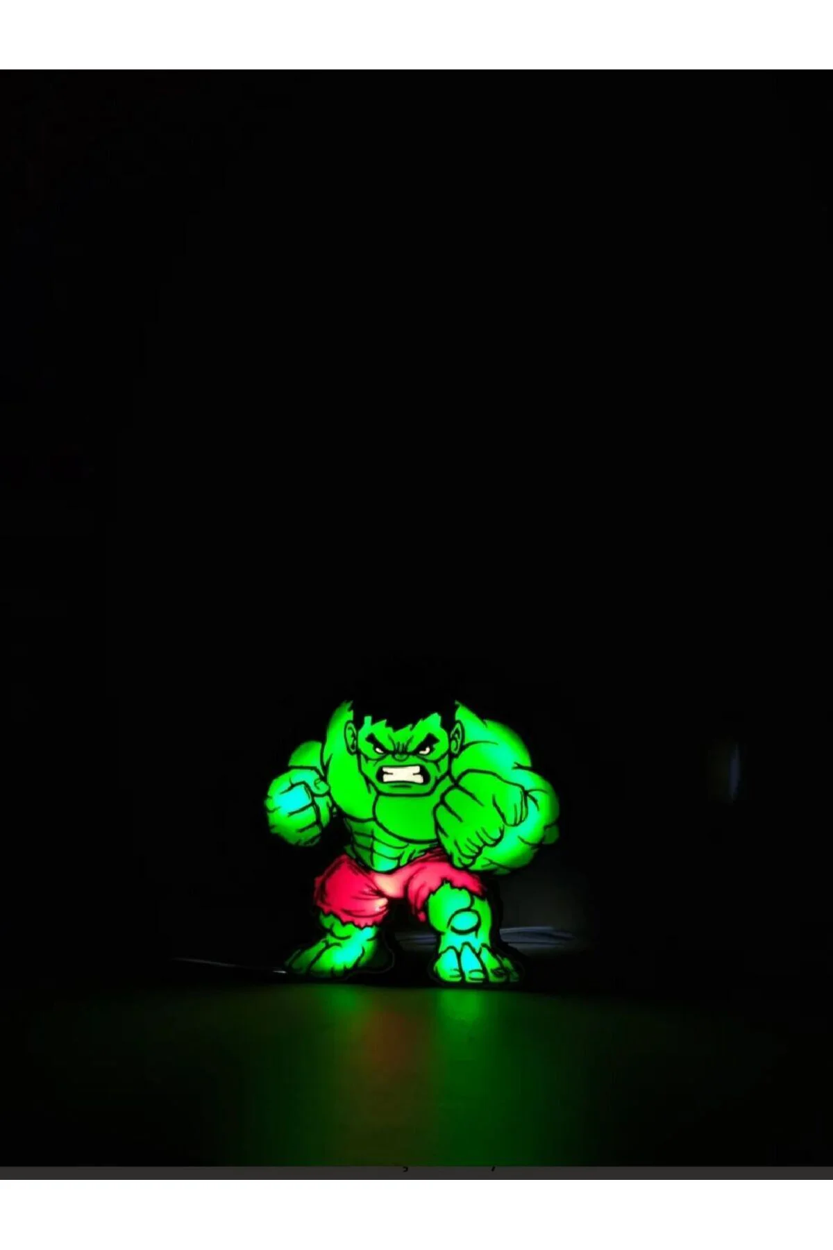 Led Işıklı Hulk Yeşil Dev
