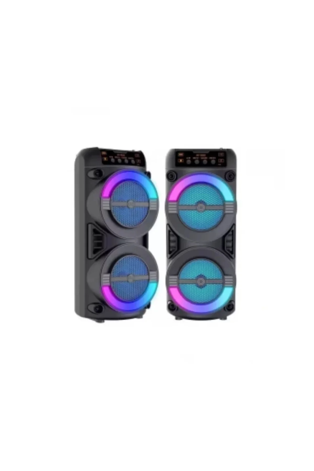 Led Işıklı Kablosuz Bluetooth Hoparlör Usb Tf Kart Destekli