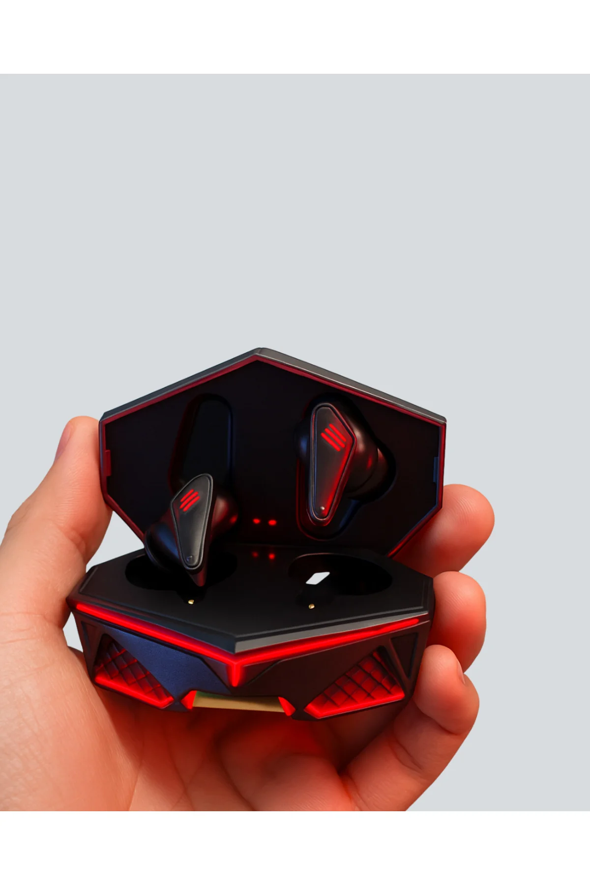 Led Işıklı Kablosuz Gaming Kulaklık Ergonomik Tasarım