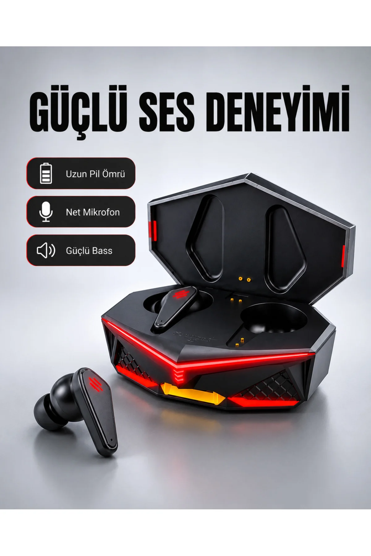 Led Işıklı Kablosuz Bluetooth 5.0 Kulaklık Yeni Nesil Led Işıklı Kablosuz Bluetooth 5.0 Kulaklık Yeni Nesil