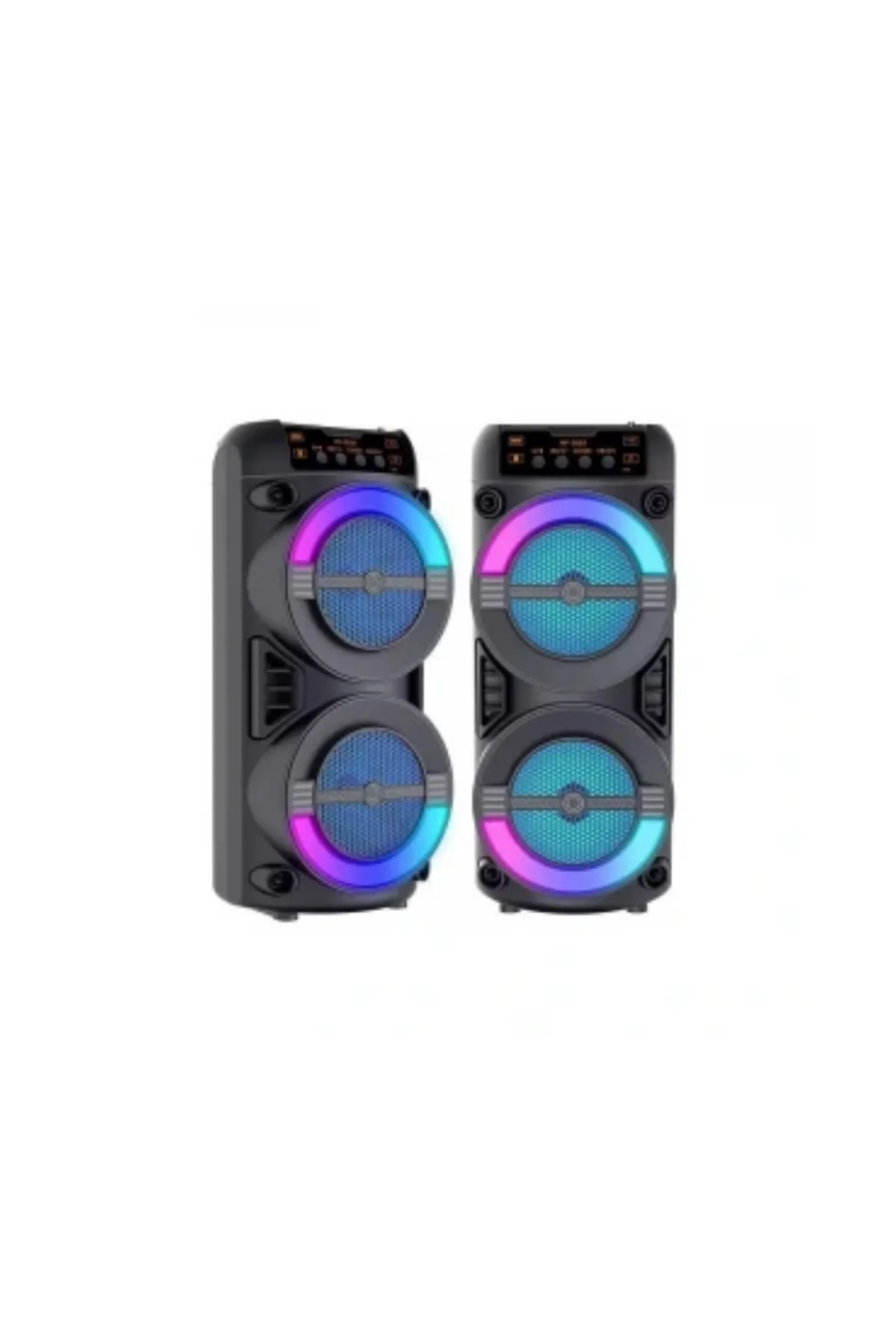 Led Işıklı Kablosuz Bluetooth Hoparlör Usb Tf Kart Destekli - Görsel 4