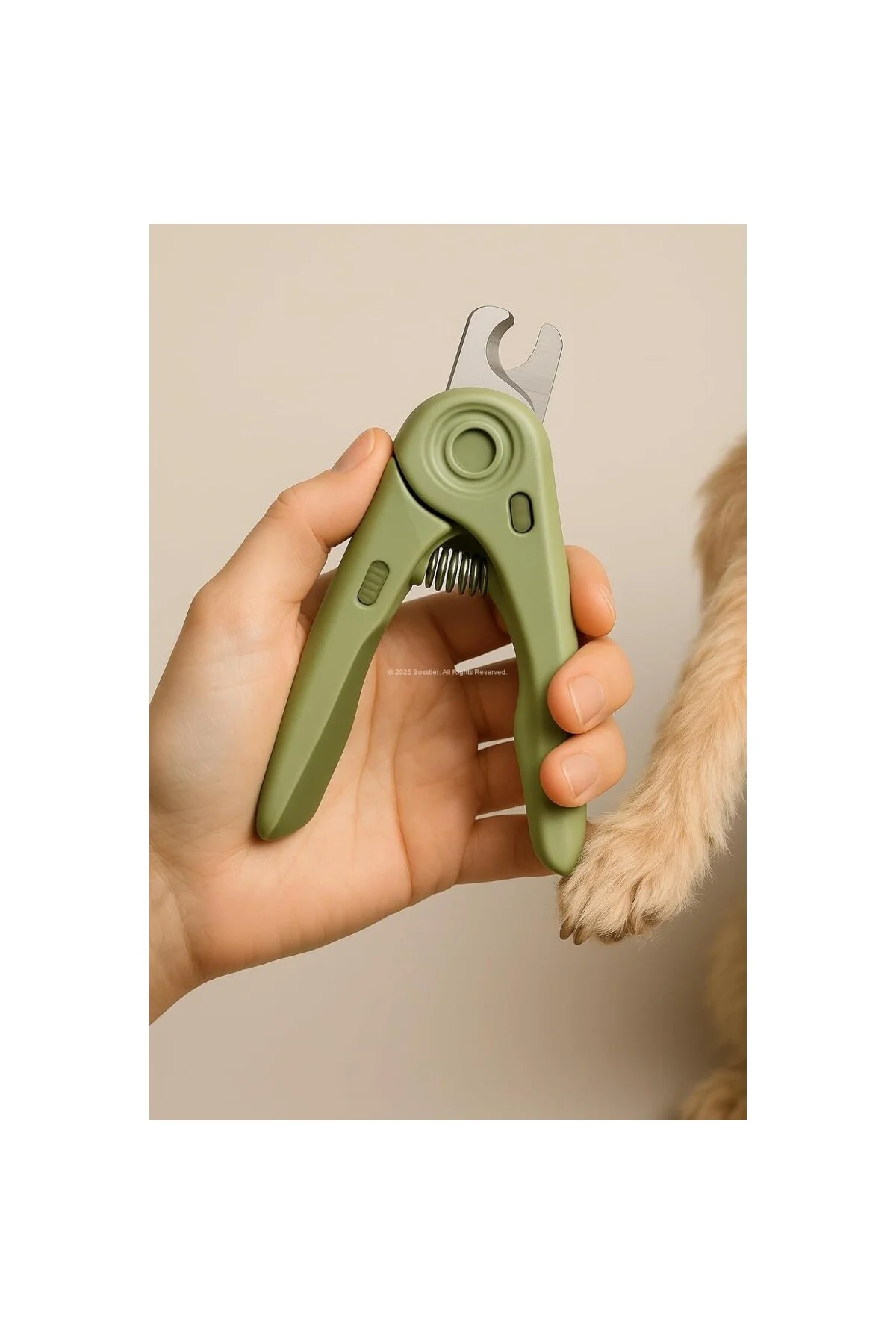 LED Işıklı Kedi Köpek Tırnak Makası Ergonomik Saplı Güvenli Kesim