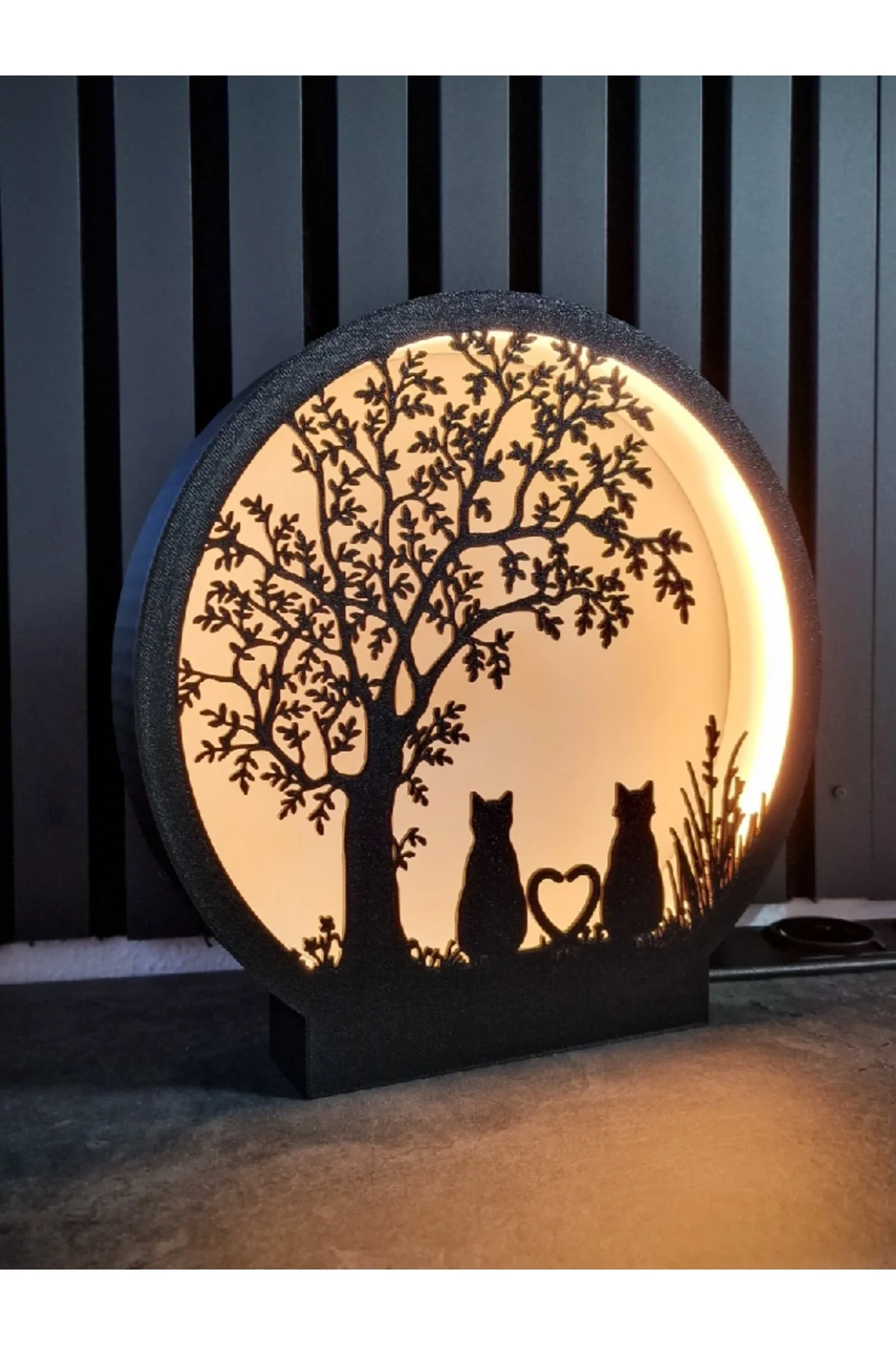 LED IŞIKLI KEDİ
