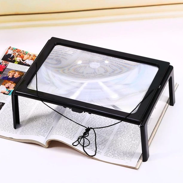 Just Cheap Store Led İşikli Kitap  Okuma Büyüteç