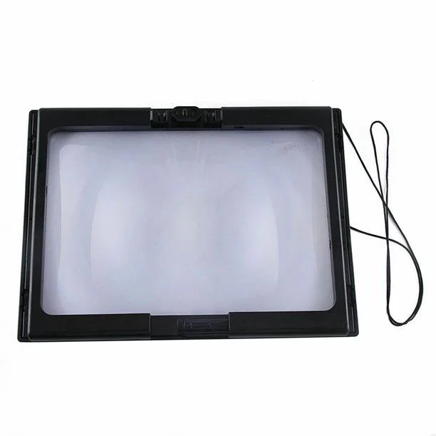 LED Işıklı Kitap Okuma Büyüteç – 3X Büyütme, 4 LED, Optik Lens Fiyatı, Yorumları ve Özellikleri