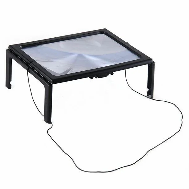LED Işıklı Kitap Okuma Büyüteç – 3X Büyütme, 4 LED, Optik Lens Fiyatı, Yorumları ve Özellikleri