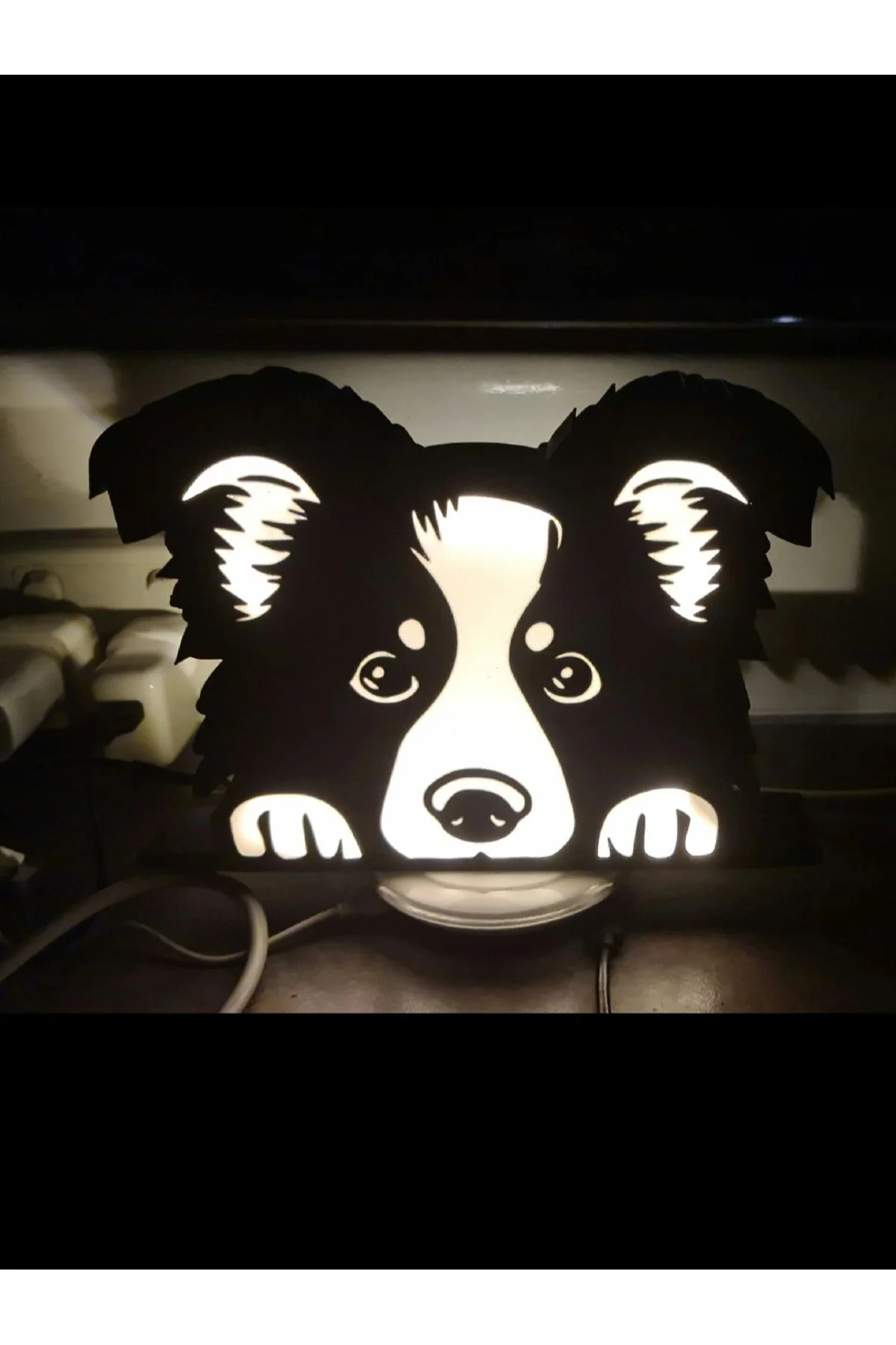 Led Işıklı Köpek Lamba