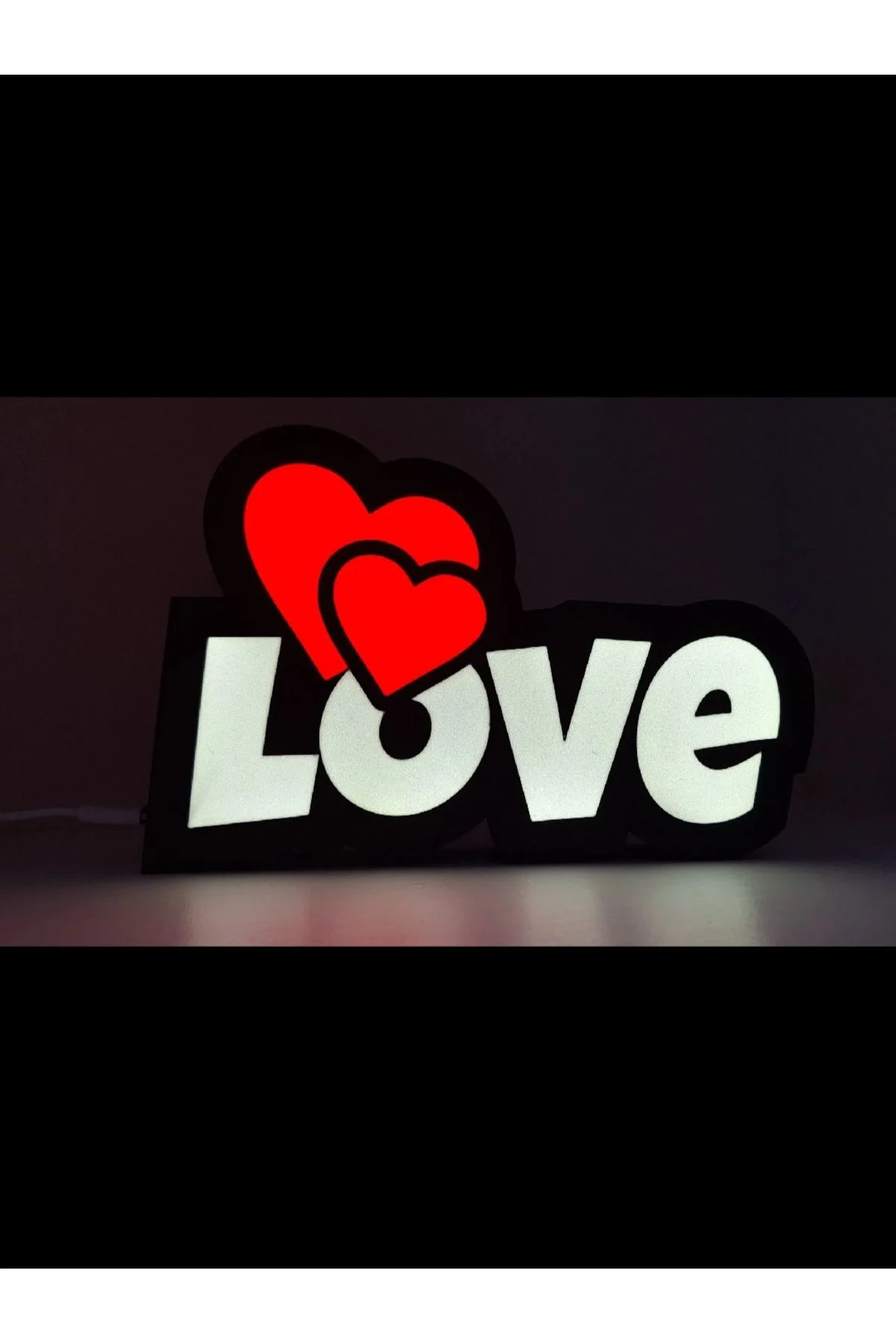 LED IŞIKLI LOVE