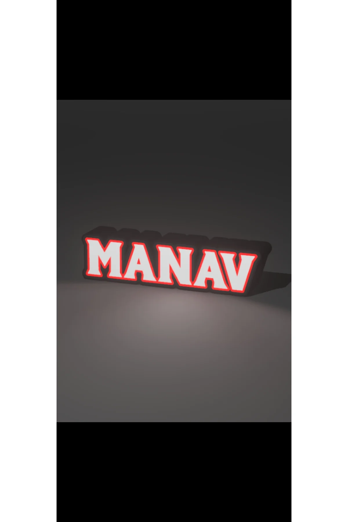 LED IŞIKLI MANAV TABELA