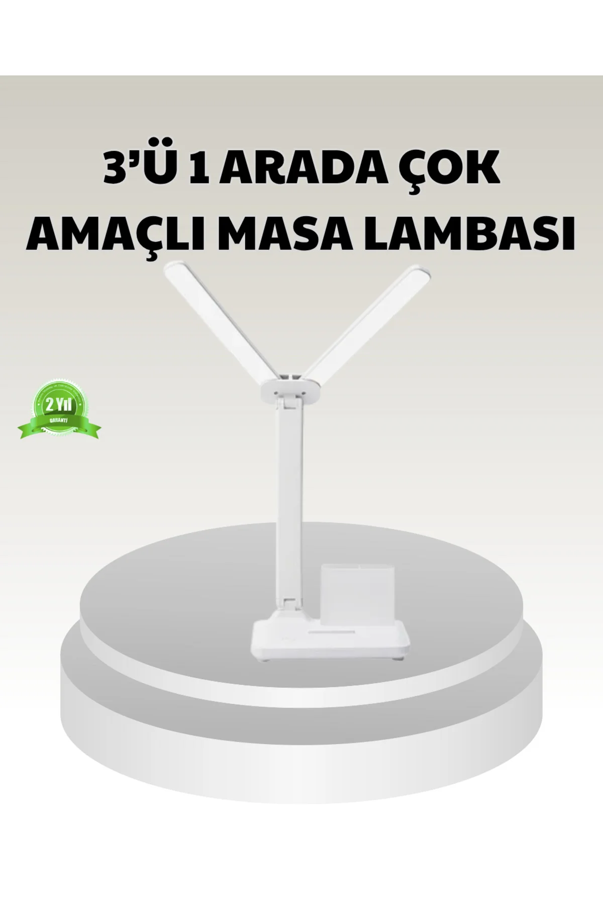 LED Işıklı Masa Lambası – Göz Yormayan, Kısılabilir ve Esnek Başl