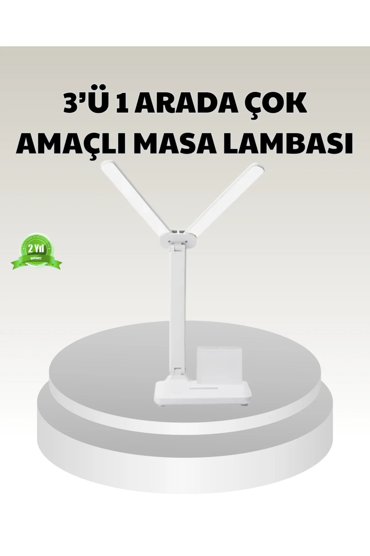 LED Işıklı Masa Lambası – Göz Yormayan, Kısılabilir ve Esnek Başl