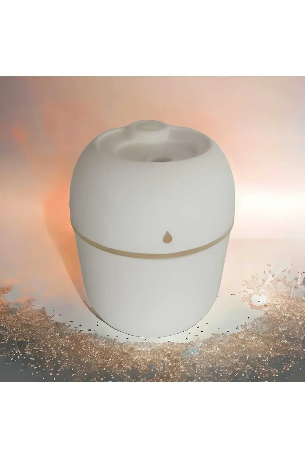 Led Işıklı Mini Ortam Oda ve Araç içi Hava Nemlendirici  , Taşına