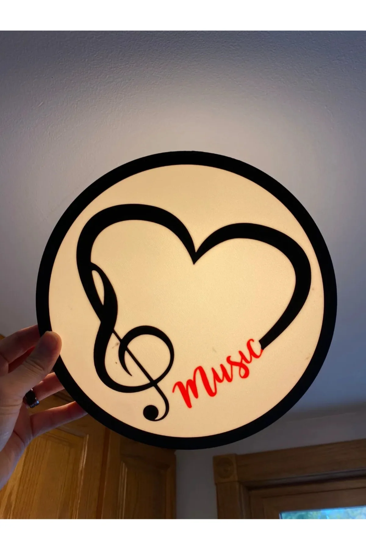 LED IŞIKLI Music at Heart LAMP