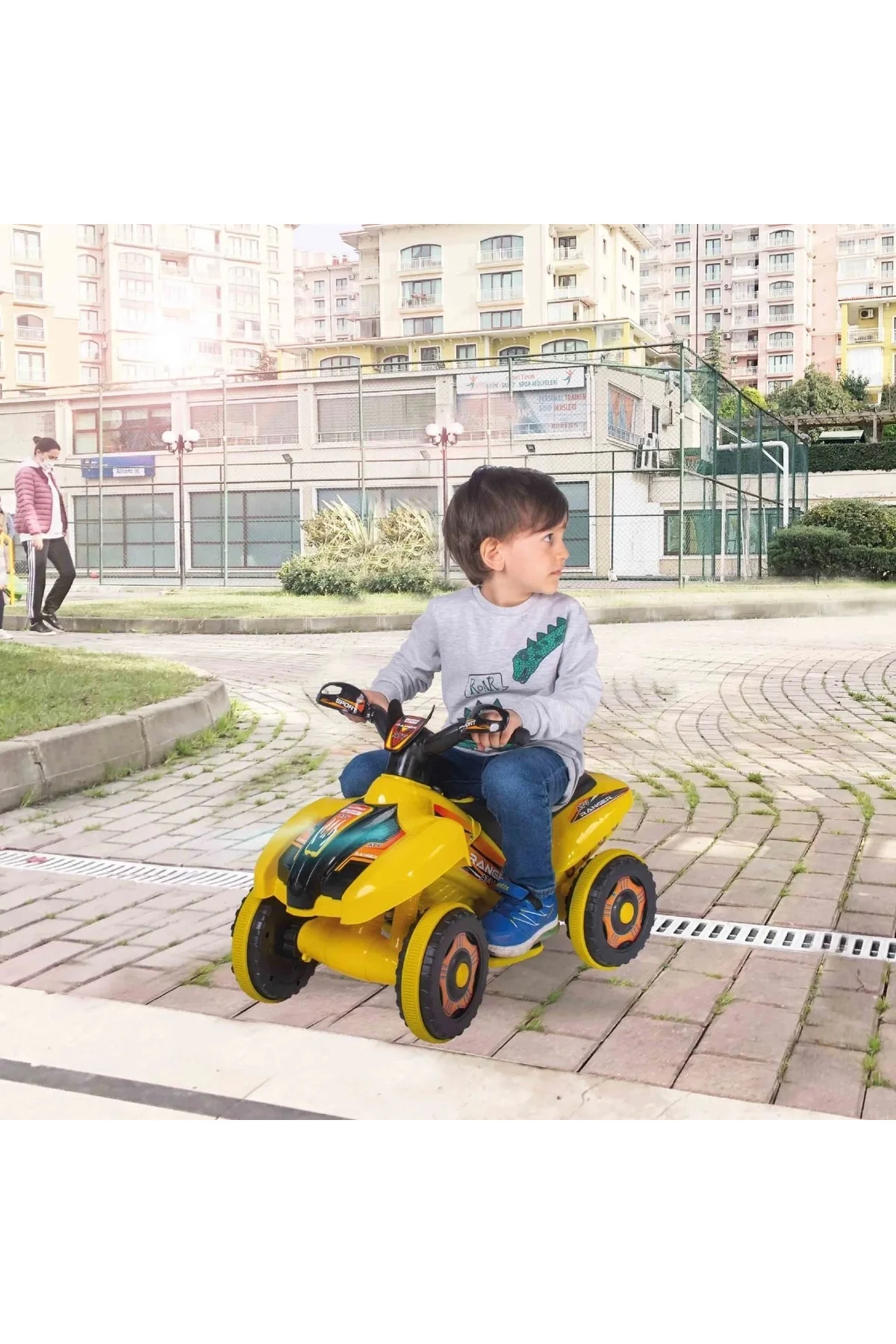 Led Işıklı Müzikli Akülü Atv