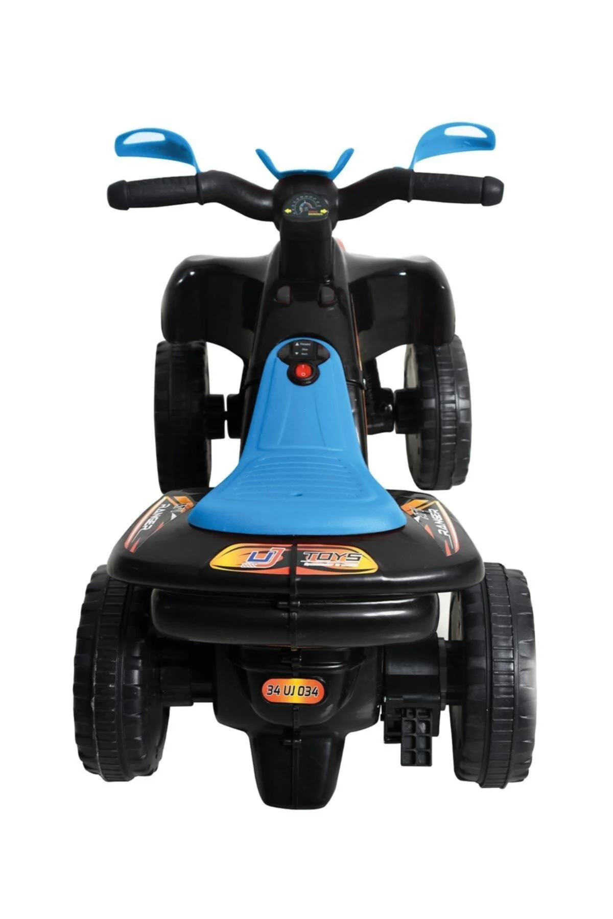 Led Işıklı Müzikli Akülü Atv-motor Mavi