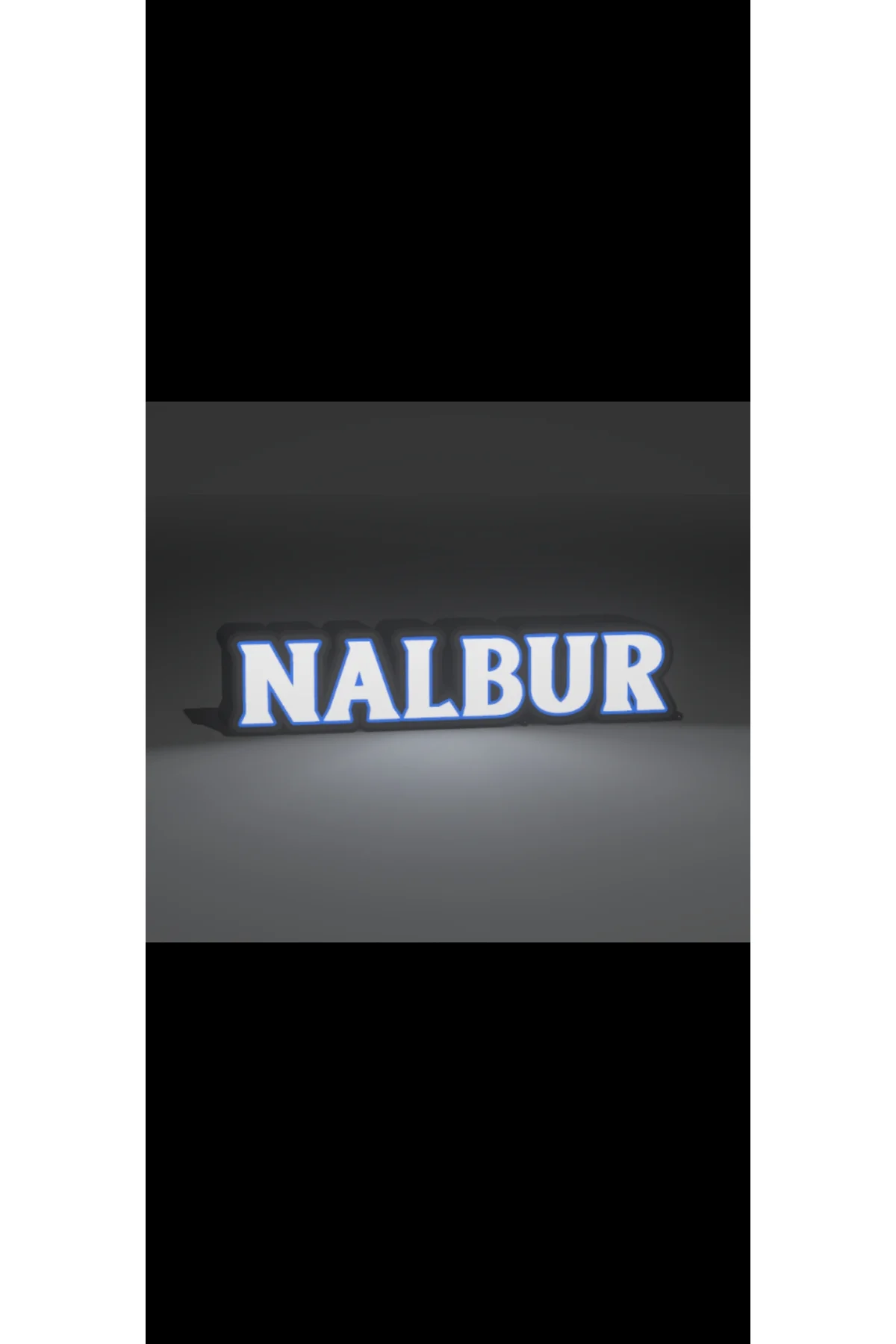 LED IŞIKLI NALBUR TABELA