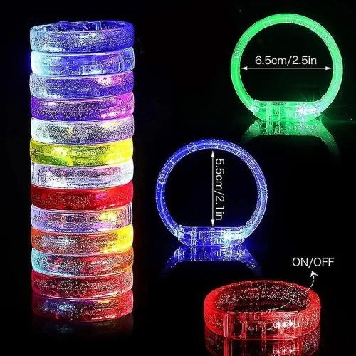 LED Işıklı Pilli Bileklik