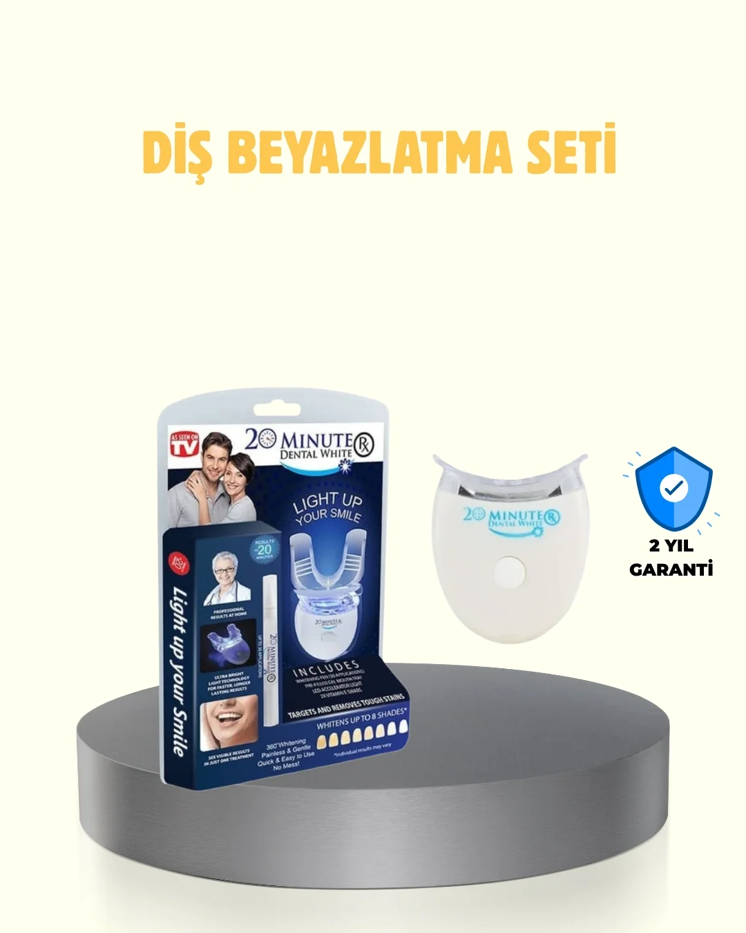 LED Işıklı Profesyonel Diş Beyazlatma Seti Fiyatı, Yorumları ve Özellikleri