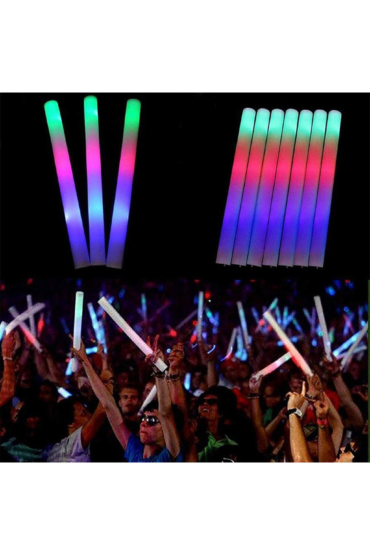 Ok Aksesuar Led İşıklı Rengarenk Sünger Parti Çubuk İşıklı Kauçuk Sopa 46 Cm Ok Aksesuar Led İşıklı Rengarenk Sünger Parti Çubuk İşıklı Kauçuk Sopa 46 Cm