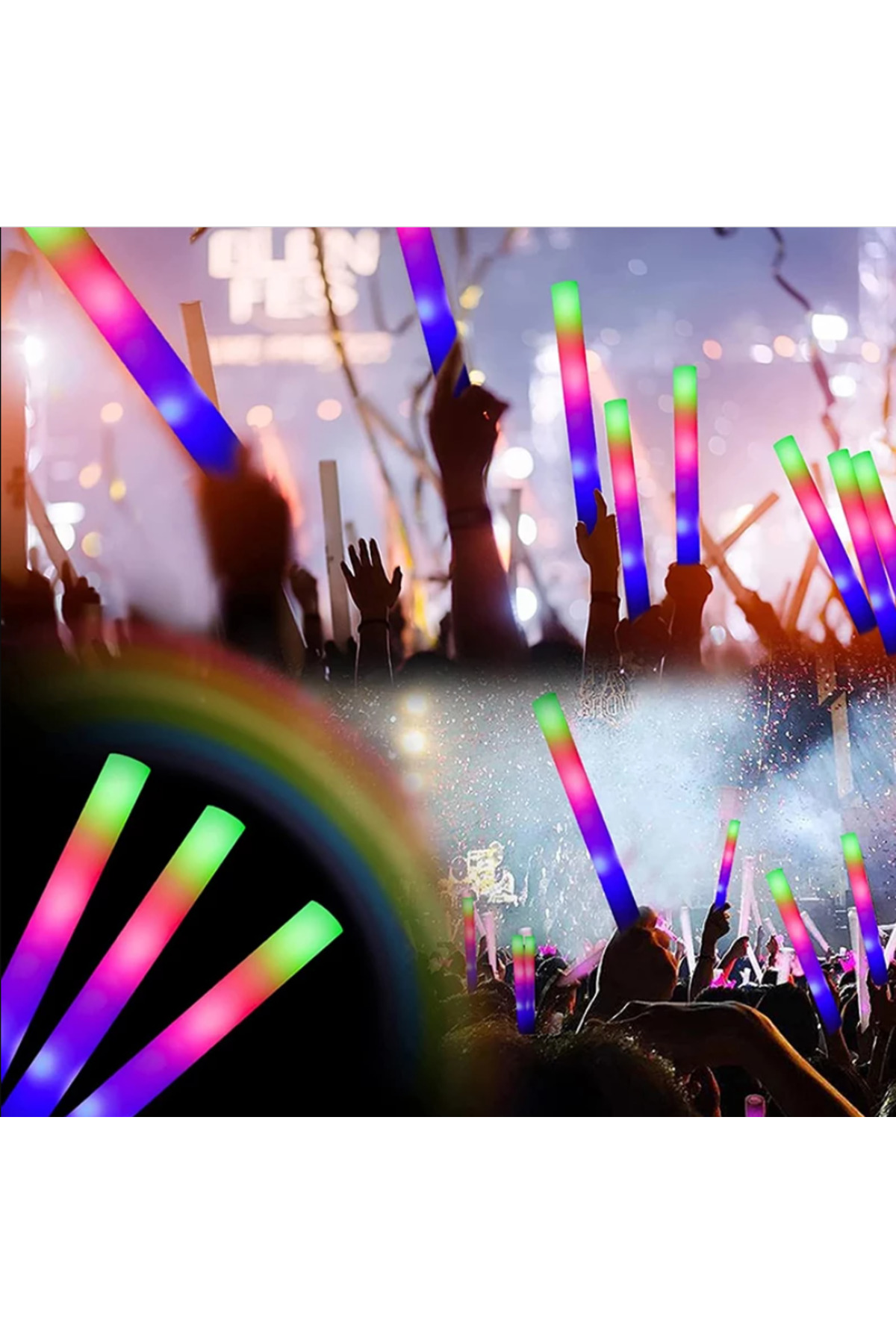 Ok Aksesuar Led İşıklı Rengarenk Sünger Parti Çubuk İşıklı Kauçuk Sopa 46 Cm Ok Aksesuar Led İşıklı Rengarenk Sünger Parti Çubuk İşıklı Kauçuk Sopa 46 Cm