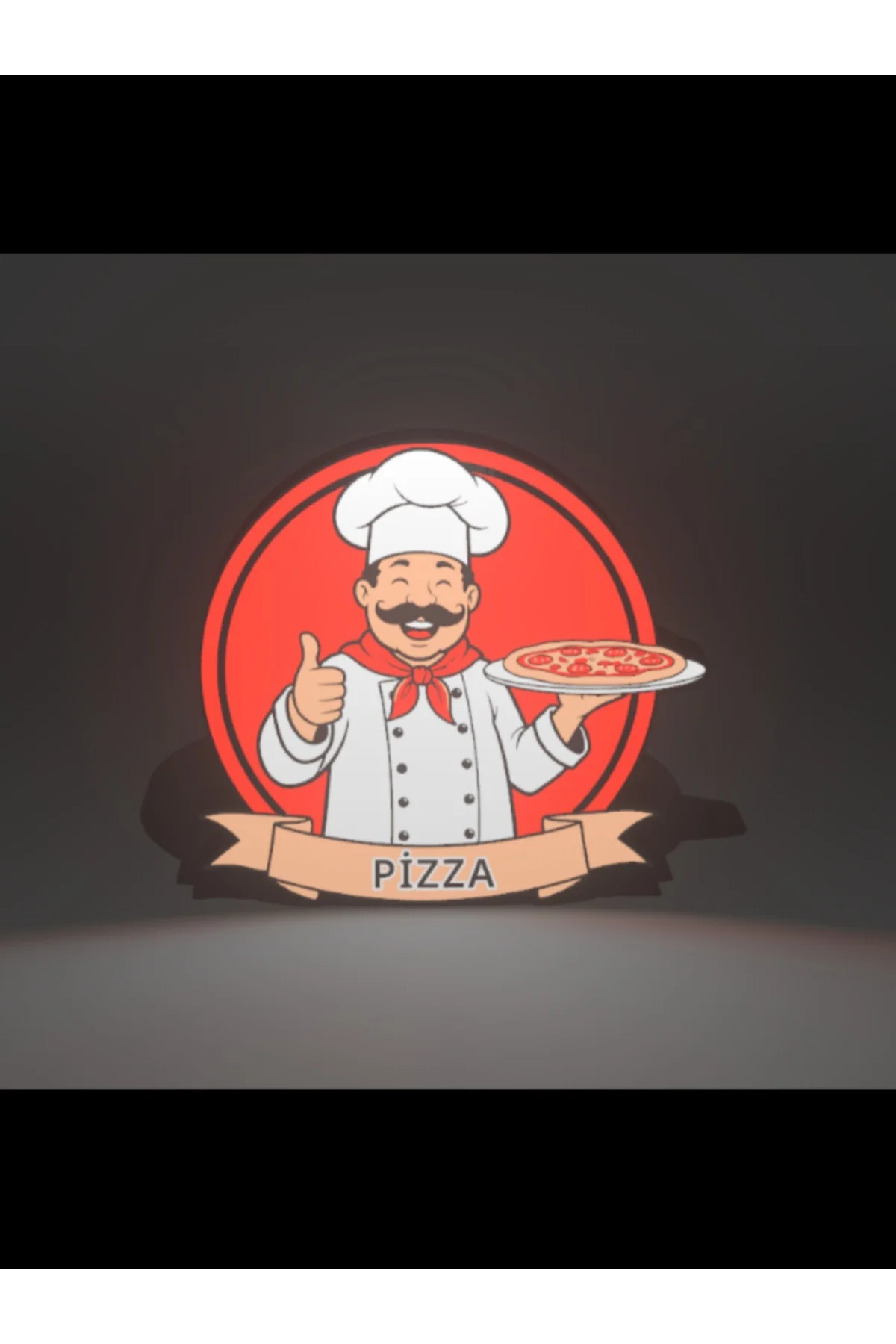 LED IŞIKLI RESTORAN CAFE PİZZA