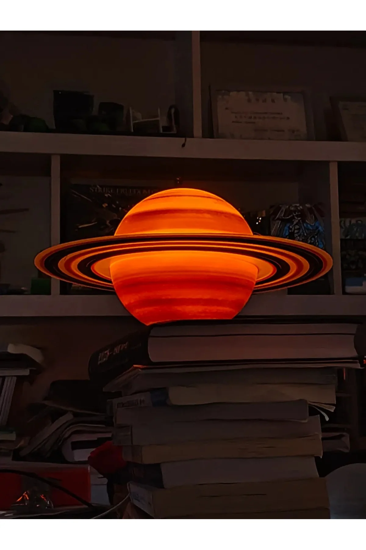 LED IŞIKLI SATÜRN