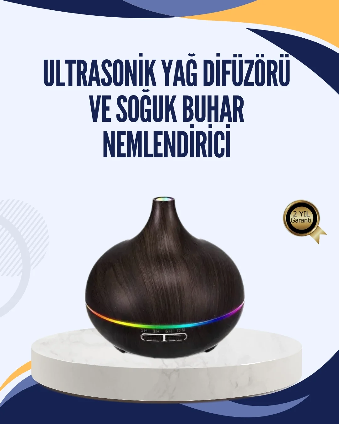 LED Işıklı Sessiz Çalışan Soğuk Buhar Nemlendirici Fiyatı, Yorumları ve Özellikleri