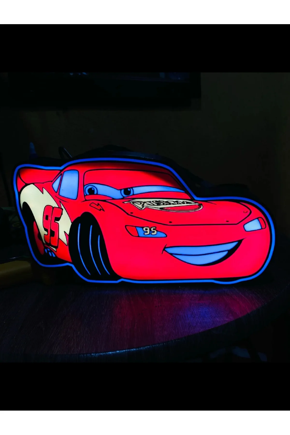 LED IŞIKLI ŞİMŞEK MCQUEEN