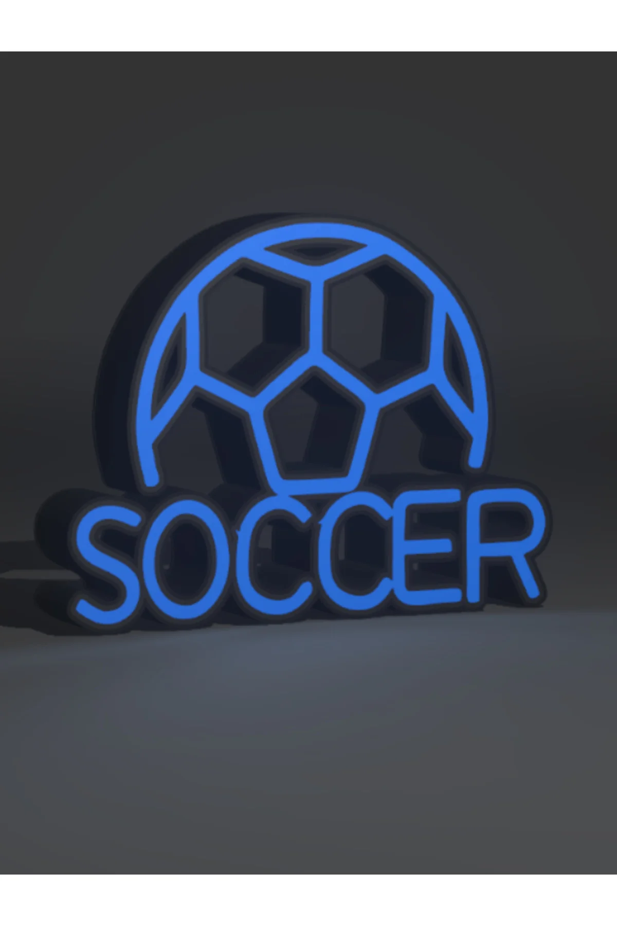 LED IŞIKLI SOCCER FUTBOL TOPU