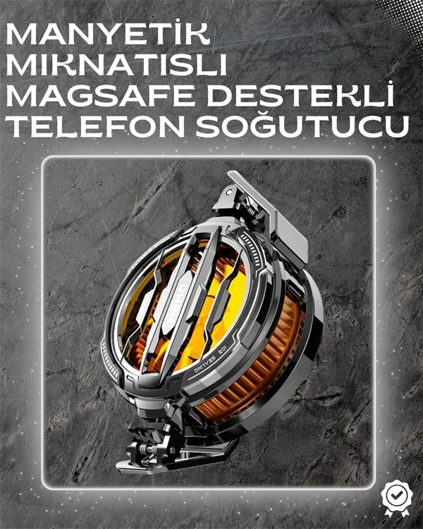 LED Işıklı Telefon Soğutucu | Ultra Sessiz Fan | Mıknatıslı ve Aparatlı Bağlantı Fiyatı, Yorumları ve Özellikleri