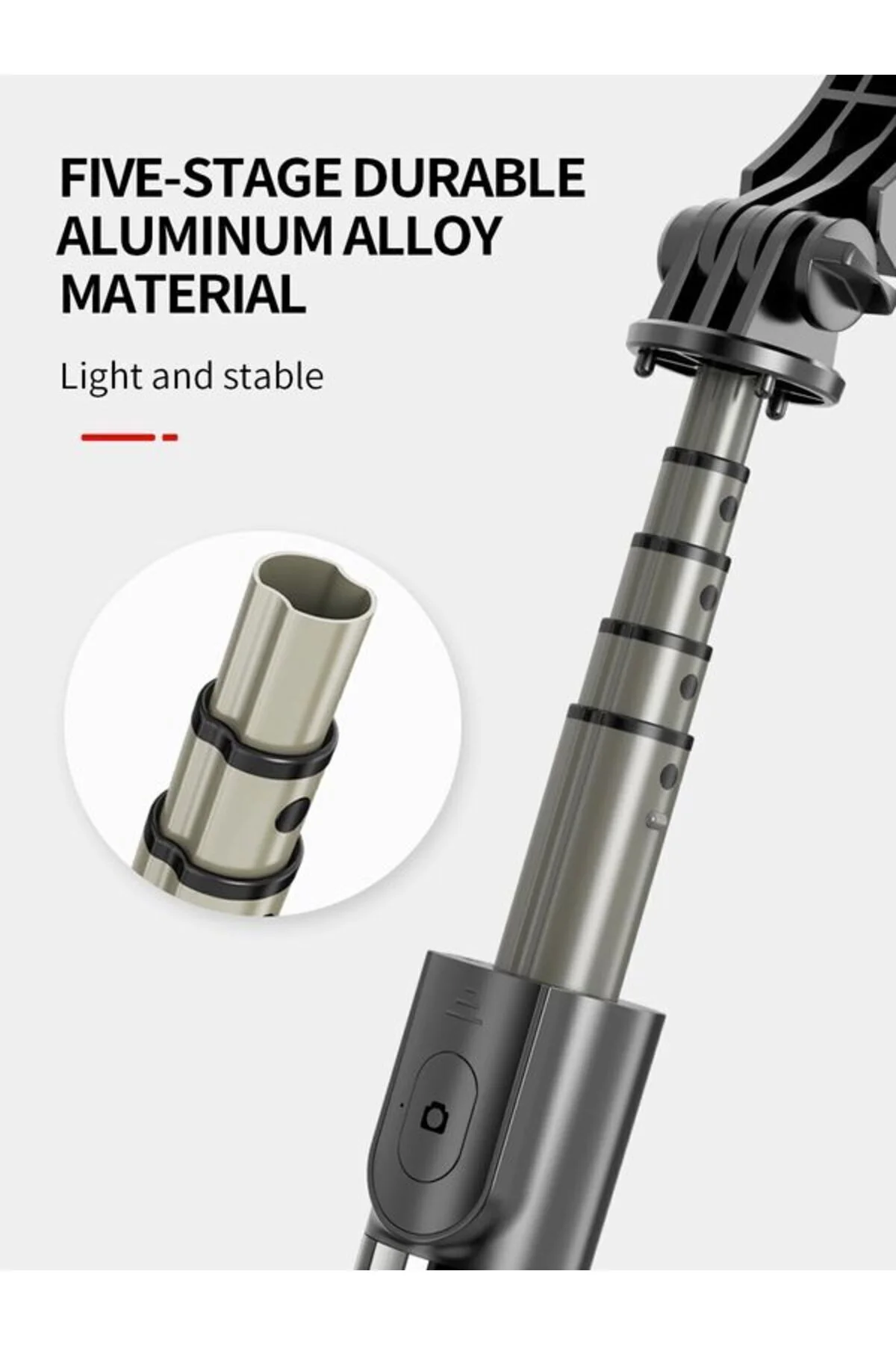 LED Işıklı Tripod Kablosuz Selfie Çubuğu, Tripod Standı